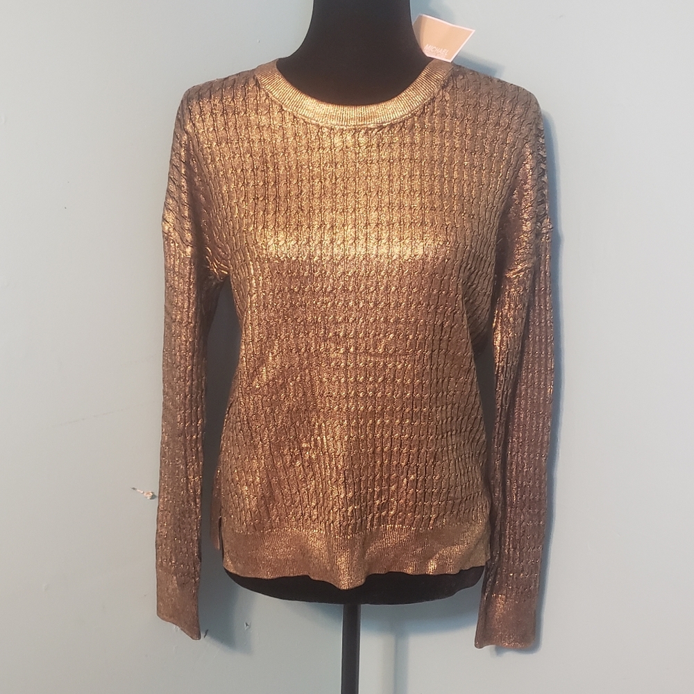 Michael Kors Gold Top